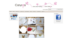 Desktop Screenshot of carysma.co.uk