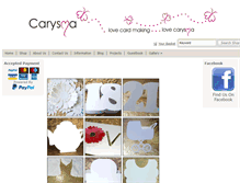 Tablet Screenshot of carysma.co.uk